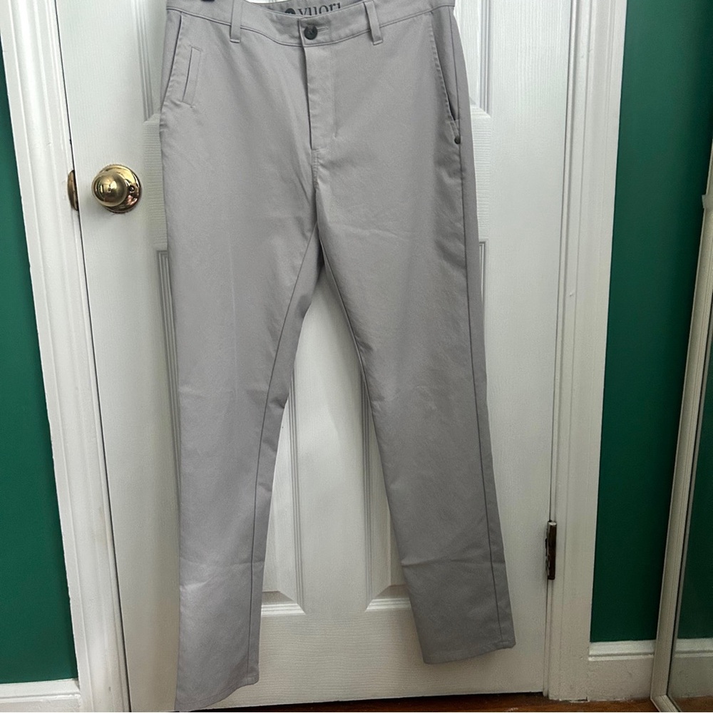 Vuori Light Gray Performance Chinos size 30